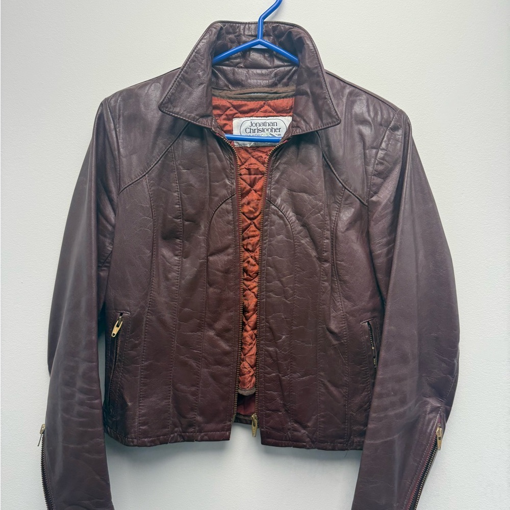 Brown Vintage Leather Jacket - Jonathan Christopher